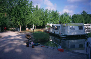 Risveglio al porto canale di Montech