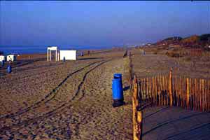 La spiaggia di Marseillan Plage