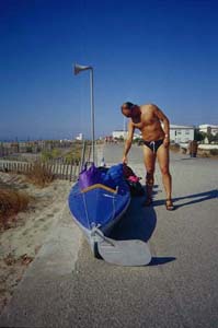 Il montaggio del kayak