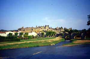 La cittadella medievale di Carcassonne