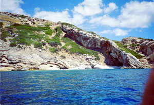 Spiaggia appena dopo Therma