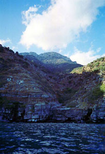 La costa rocciosa