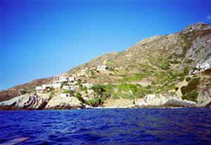 Spiaggia a Nanouras