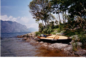 il lago di annone: panoramica