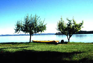 Il lago visto da Gavirate